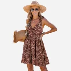 Women‘s Abstract Print Chiffon Mini Dress - Cupshe -Cupshe GUEST 83b5d9f3 b451 4135 8961 702a0bd33954