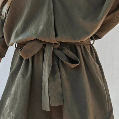 Women's Belted Surplice Short Romper - Cupshe 4 Women's Belted Surplice Short Romper - Cupshe - Image 2