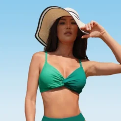 Women's Twist Bralette Bikini Top - Cupshe -Cupshe GUEST 8ada087c 27b6 4b2c 8eb9 7f6e2135edb0