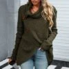 Women's Buttoned Turtleneck Wrap Sweater - Cupshe 2 Women's Buttoned Turtleneck Wrap Sweater - Cupshe -Cupshe GUEST 8e6550cf 9529 4578 b91d 03422fb63bc0