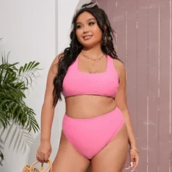 Women's Cross Back Plus Size Bikini Top -Cupshe -Cupshe GUEST 955d8b28 51e5 454f bfa8 bd6b463ee83f