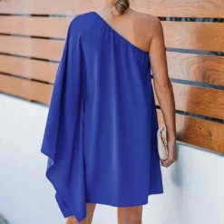 Women's One-Shoulder Mini Dress - Cupshe -Cupshe GUEST 9a32fac3 92d2 426b a138 c30abc05a305