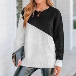 Women's Colorblock Crochet Drop Sleeve Sweater - Cupshe -Cupshe GUEST 9a9efef7 82cc 459e a325 aebd166b66b3