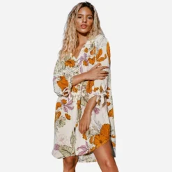 Women's Long Sleeve Floral Buttoned Shirt Dress- Cupshe -Orange/White 13 Women's Long Sleeve Floral Buttoned Shirt Dress- Cupshe -Orange/White -Cupshe GUEST 9ac813f1 d7b1 4d27 879b a23e2dca1446