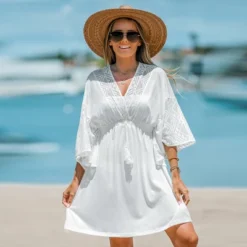 Women's Fringe Mini Cover-Up Dress - Cupshe -Cupshe GUEST 9b1d7f50 3655 48ea 8835 67a5f3ac241b