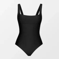 Women's Wide Straps Vintage Square Neck One Piece Swimsuit -Cupshe -Cupshe GUEST a00335e5 5f89 48b0 b64e fa4b68a927e2