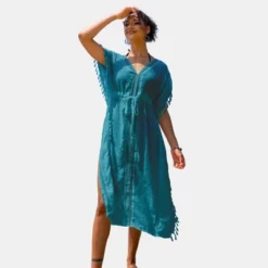 Women's Cover Up Tassel Trim Belted Side Split Midi Length Beachwear-Cupshe 14 Women's Cover Up Tassel Trim Belted Side Split Midi Length Beachwear-Cupshe -Cupshe GUEST a58bc996 a01f 4cd5 9dff 103a10c47de1
