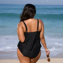 Women's V Neck Wrapped Plus Size Tankini Set - Cupshe 11 Women's V Neck Wrapped Plus Size Tankini Set - Cupshe -Cupshe GUEST a7b4487c 547b 4ef6 a6e4 ff0143df0fc0