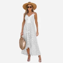 Women's V-neck Lace Up Slip Dress -Cupshe 11 Women's V-neck Lace Up Slip Dress -Cupshe -Cupshe GUEST a84f7423 8345 4ebd b739 4949416440f7