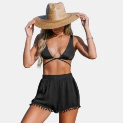 Women's Tassel Cover-Up Shorts - Cupshe -Cupshe GUEST ac27e715 10af 43df 9ae8 529bdd06bff8