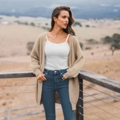 Women's Sand Purl Knit Open-Front Cardigan - Cupshe 10 Women's Sand Purl Knit Open-Front Cardigan - Cupshe -Cupshe GUEST ac6350d8 0dfe 464f ad63 e2a25f7ac833