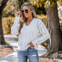 Women's Cable Knit Button-Front Cardigan - Cupshe 13 Women's Cable Knit Button-Front Cardigan - Cupshe -Cupshe GUEST b47c93f0 78e2 47b8 935f 426fea07f8ef