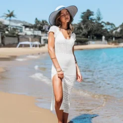 Women's Pointelle Knit Bodycon Cover-Up Dress - Cupshe 10 Women's Pointelle Knit Bodycon Cover-Up Dress - Cupshe -Cupshe GUEST bee2f5e2 c4aa 48f6 a0fb fe5ff0b48bda