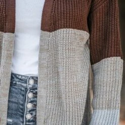 Women's Striped Purl Knit Open Front Cardigan - Cupshe -Cupshe GUEST c870e61e 1696 45da 8cbe 4c66b832e0f5