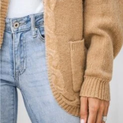 Women's Open-Front Chunky Knit Cardigan - Cupshe -Cupshe GUEST c95760de f091 475e a9c3 b60e2ae4e246