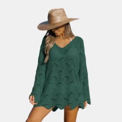 Women's Cutout Swim Cover Up Dress - Cupshe 11 Women's Cutout Swim Cover Up Dress - Cupshe -Cupshe GUEST d412db46 49cf 4e94 8548 b982a28cee2c