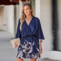 Women's Watercolor Floral Print A-Line Mini Dress - Cupshe 11 Women's Watercolor Floral Print A-Line Mini Dress - Cupshe -Cupshe GUEST d4320ed5 b0d2 492c a2d4 19d85021d603