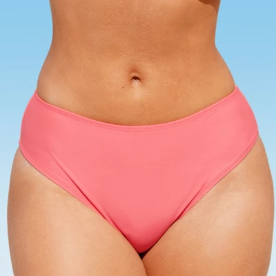 Women's Solid Mid Rise Hipster Bikini Bottom - Cupshe 6 Women's Solid Mid Rise Hipster Bikini Bottom - Cupshe - Image 4