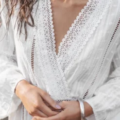 Women's V-neck Lace Trims Cover Up Dress - Cupshe 8 Women's V-neck Lace Trims Cover Up Dress - Cupshe -Cupshe GUEST d601131f 09a5 430c ab3a 60da09015283