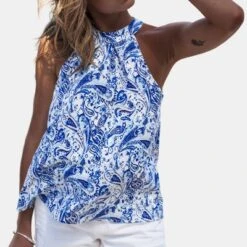 Women's Paisley Print Sleeveless Top - Cupshe 9 Women's Paisley Print Sleeveless Top - Cupshe -Cupshe GUEST d68a3a5f 17bf 4694 97fe 69c8cb4aaaf5