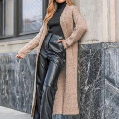 Women's Open-Front Longline Cardigan - Cupshe -Cupshe GUEST dad4c6c3 0ea5 42df b1c5 865da2a977fc