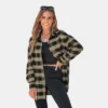 Women's Plaid Long Sleeve Flannel Shirt - Cupshe