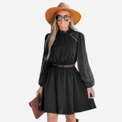 Women's Lace Mock Neck Mini Dress - Cupshe 13 Women's Lace Mock Neck Mini Dress - Cupshe -Cupshe GUEST df8b85bb d4ba 4bd0 8001 3a40a59a7e8d