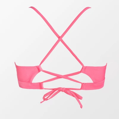 Women's Tunneled Pink Bralette Bikini Top - Cupshe 7 Women's Tunneled Pink Bralette Bikini Top - Cupshe - Image 5