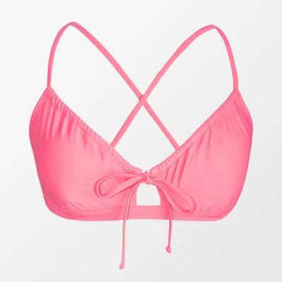 Women's Tunneled Pink Bralette Bikini Top - Cupshe 3 Women's Tunneled Pink Bralette Bikini Top - Cupshe