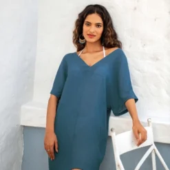 Women's Strappy Cutout Back Cover-Up Dress - Cupshe