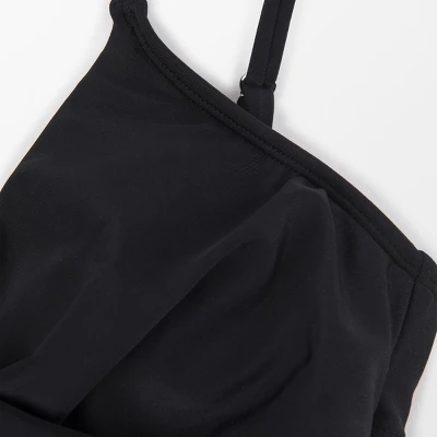 Women's V Neck One Piece Swimsuit Crisscross Mesh Mid Cut Bathing Suit-Cupshe 7 Women's V Neck One Piece Swimsuit Crisscross Mesh Mid Cut Bathing Suit-Cupshe - Image 5