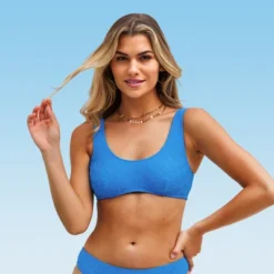 Women's Jacquard Scoop Bralette Bikini Top - Cupshe -Cupshe GUEST e9cf1328 b248 4d31 8620 4a60809c3eb2