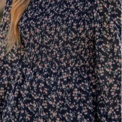 Women's Ditsy Floral Round Neck Maxi Dress - Cupshe -Cupshe GUEST ec02e619 5782 4fbc a3f2 a2ceb71b4109