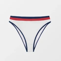 Women's Colorblock Banded High Waist Bikini Bottom - Cupshe -Cupshe GUEST ed7345b3 8f19 45bd 887b 44961172f4c9