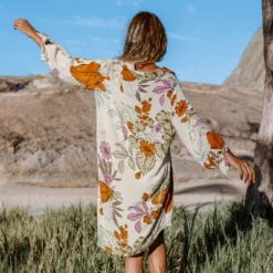 Women's Long Sleeve Floral Buttoned Shirt Dress- Cupshe -Orange/White 11 Women's Long Sleeve Floral Buttoned Shirt Dress- Cupshe -Orange/White -Cupshe GUEST ee93bac2 98ea 4630 ad76 f386cf622964