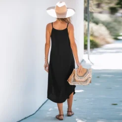 Women's Scoop Neck Cami Casual Midi Dress - Cupshe -Cupshe GUEST f2681fb7 9e27 423b 916b 2d2e666b1ccf