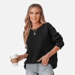 Women's Warm Hugs Drop Sleeve Sweater - Cupshe -Cupshe GUEST f5255812 ba00 4317 8a00 13becc8c4051