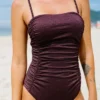 Women's Square Neck Shiny One Piece Swimsuit - Cupshe 2 Women's Square Neck Shiny One Piece Swimsuit - Cupshe -Cupshe GUEST f60456e6 53ac 421f b046 11060b62a4ec