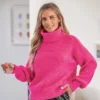 Women's Chunky Knit Turtleneck Long Sleeve Sweater - Cupshe -Cupshe GUEST fd59d433 4c06 4539 84a7 96273700ebcd