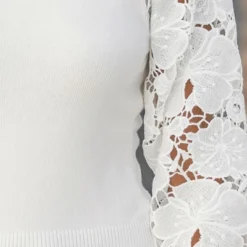 Women's Floral Lace Bishop Sleeve Fitted Sweater - Cupshe 12 Women's Floral Lace Bishop Sleeve Fitted Sweater - Cupshe -Cupshe GUEST ffa06033 8b73 4b63 860a 6109f75c8fa9